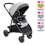 Graco - Carucior Time2Grow 2 in 1 Iron fotografia produsului View 2 S
