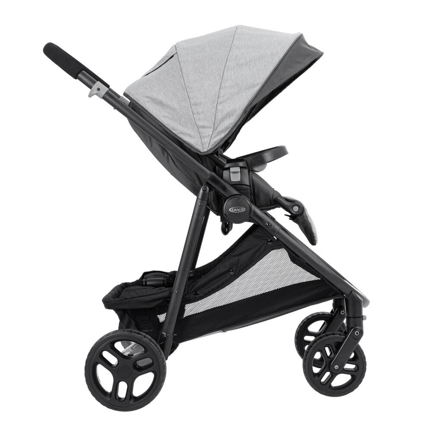 Graco - Carucior Time2Grow 2 in 1 Iron fotografia produsului View 3 L
