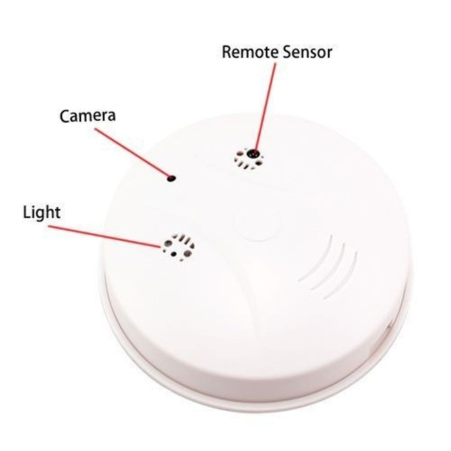 Detector de fum cu Camera Spion iUni D100 fotografia produsului View 5 L