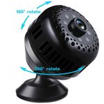 Mini Camera Spion iUni IP41, Wireless, Full HD 1080p, Audio-Video, Night Vision fotografia produsului