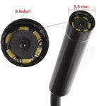 iUni - Camera Endoscop CEE-02, Rezistent la apa, Lungime 2 m fotografia produsului View 3 S