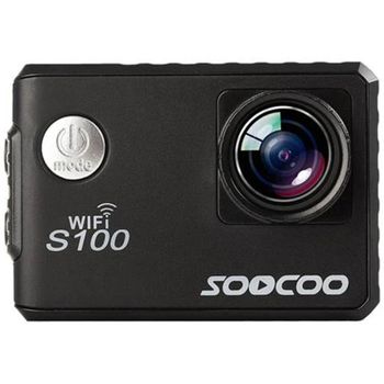 Iuni - camera video sport 4k dare s100 black, wifi, gps, mini hdmi, lcd 2 inch