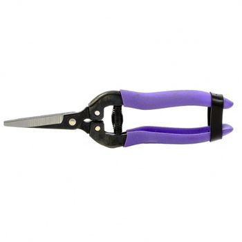 Foarfeca pentru flori, 180 mm, manere metalice cauciucate// palisad