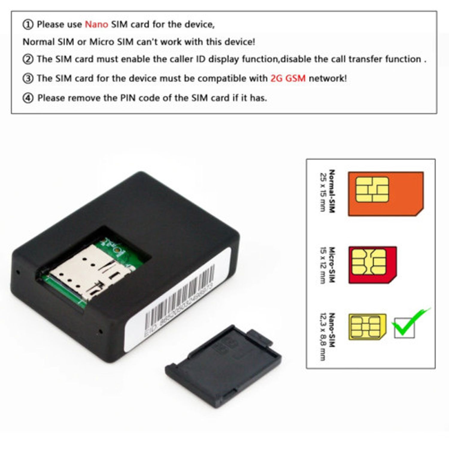 Microfon Spion iUni N10, GSM, Activare Vocala fotografia produsului View 5 L