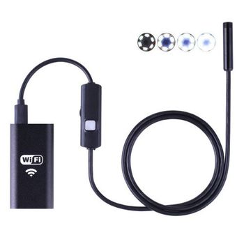 Camera Endoscop Inspectie Auto iUni M3, lungime 2 metri, Wireless cu conectare la telefon IOS, Android