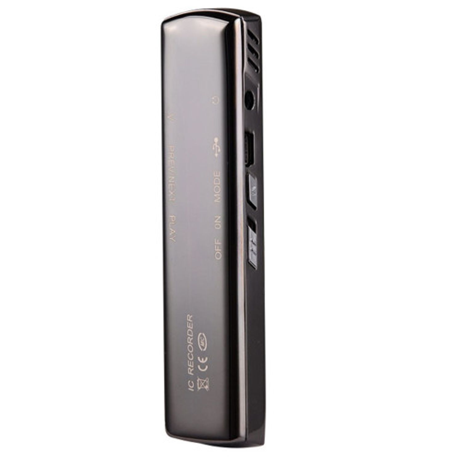 Microfon Spion Reportofon Profesional iUni REP02, 8Gb, MP3 Player fotografia produsului View 3 L