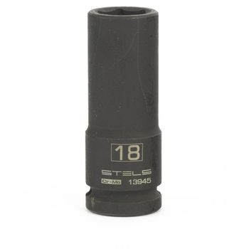 Cap hexagonal adanc cu impact , 18 mm, 1/2 