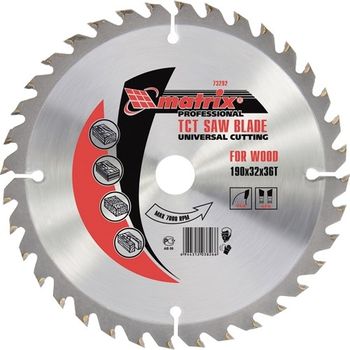 Disc taiat lemne, 160 х 32 mm, 48 dinti, mtx professional