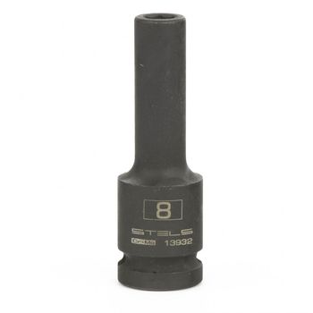 Cap hexagonal adanc cu impact , 8 mm, 1/2 