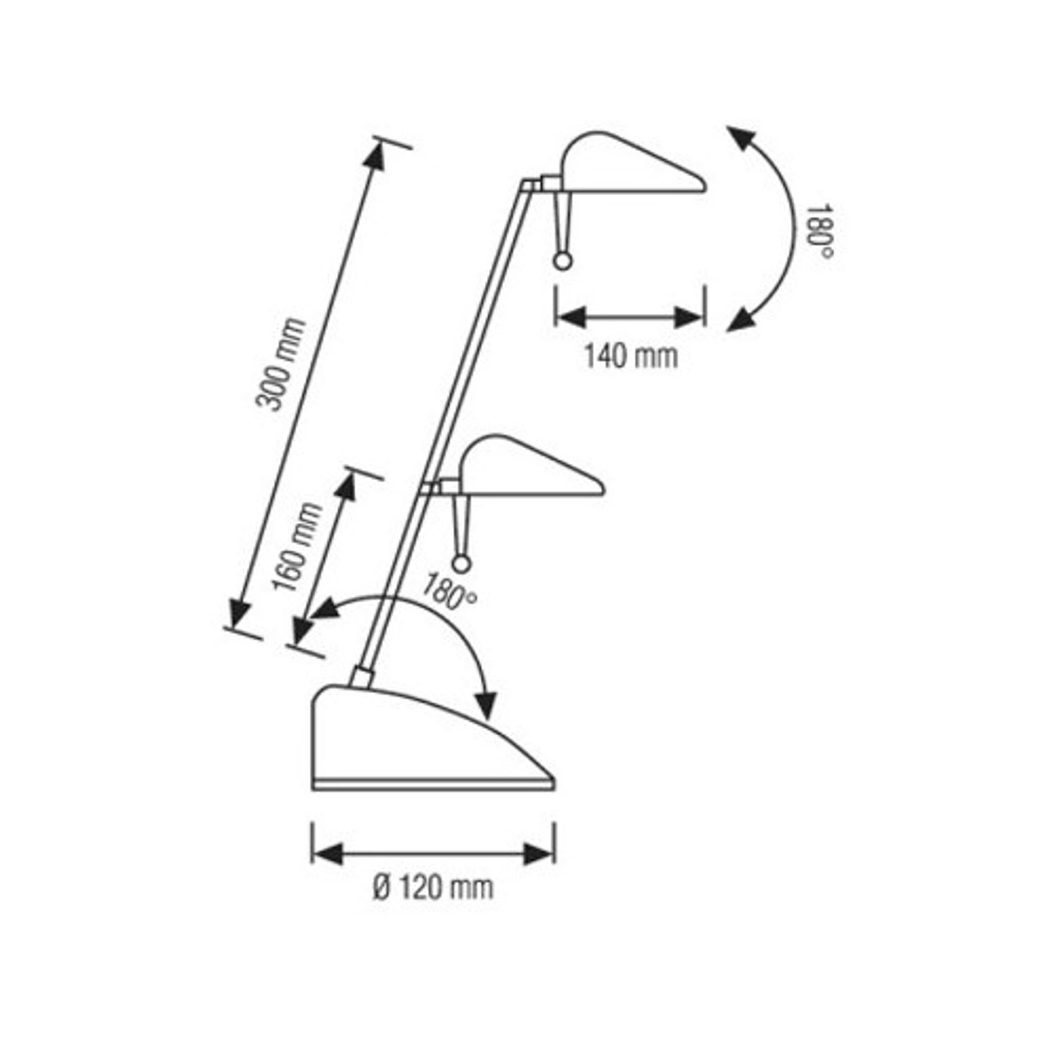 Lampa de Birou cu Microfon Spion iUni RLU1 fotografia produsului View 2 L