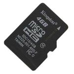 Card micro Kingston SD 4GB fotografia produsului