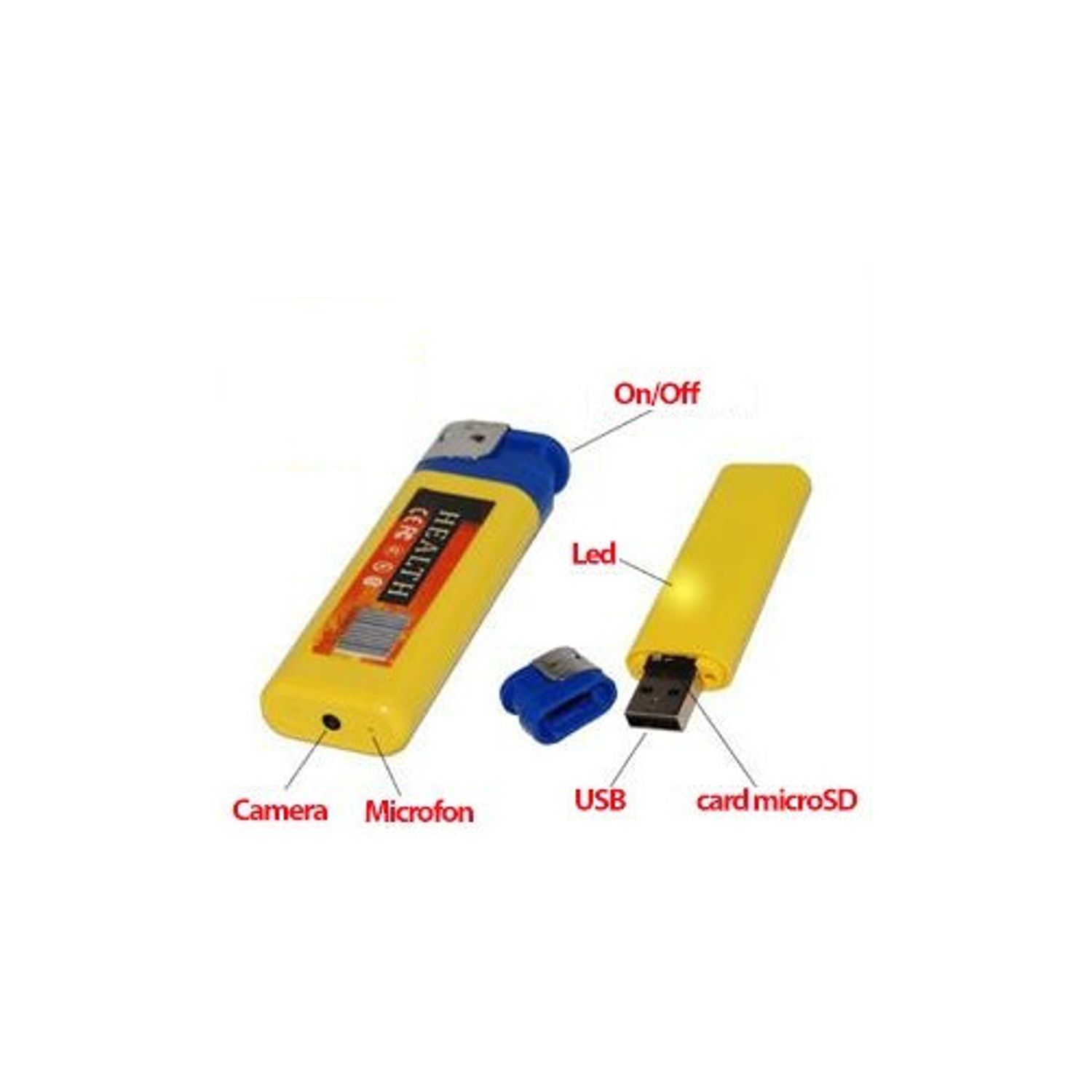 Bricheta Spion cu Camera iUni B36 fotografia produsului View 2 L