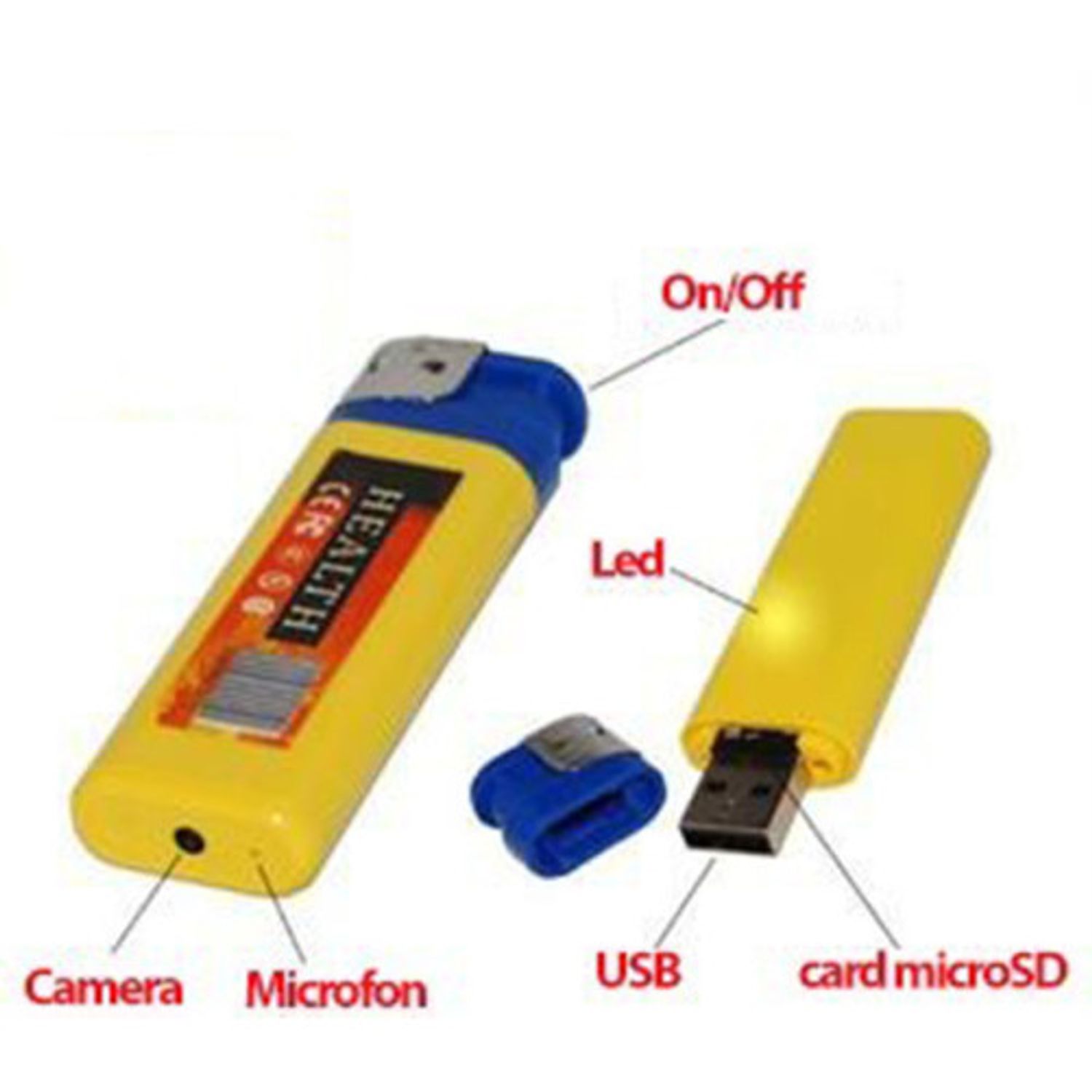 Bricheta Spion cu Camera iUni B36 fotografia produsului View 3 L