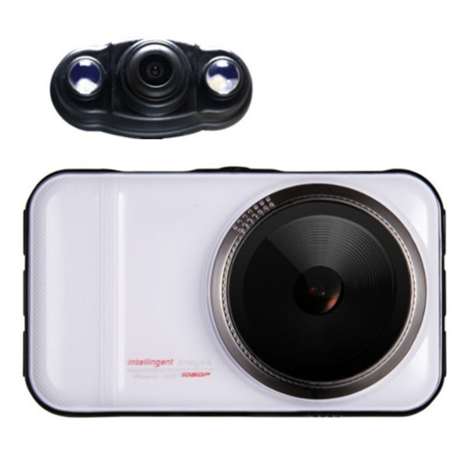 Camera auto DVR iUni Dash 66H, Dual Cam, Full HD, WDR, 170 grade, by Anytek fotografia produsului