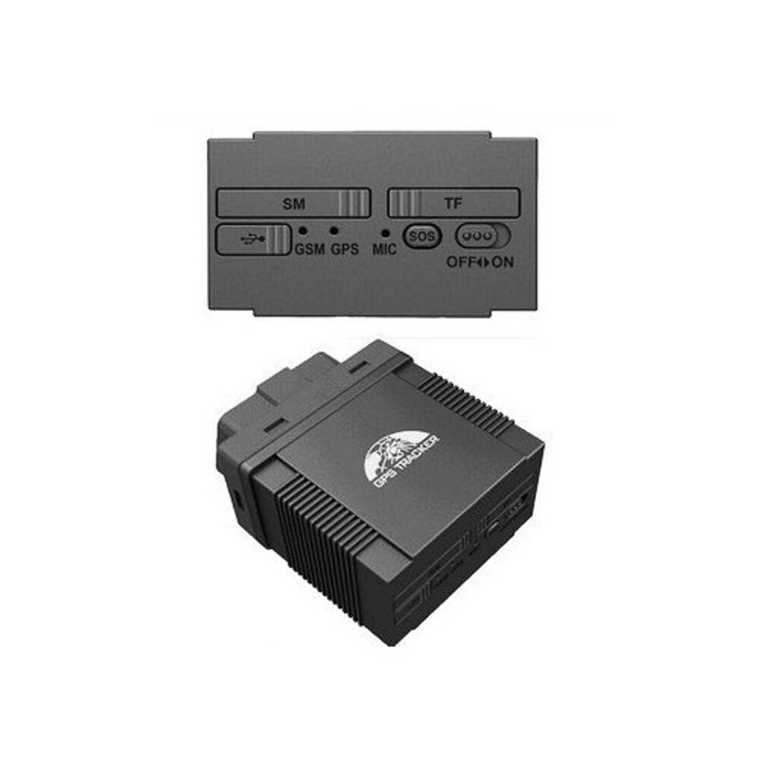 GPS Tracker Auto iUni Track i9 cu conectare la mufa OBD fotografia produsului View 2 L