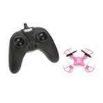 Mini Drona iUni X6B, leduri pentru exterior, Telecomanda WiFi, Giroscop, Roz fotografia produsului View 4 S