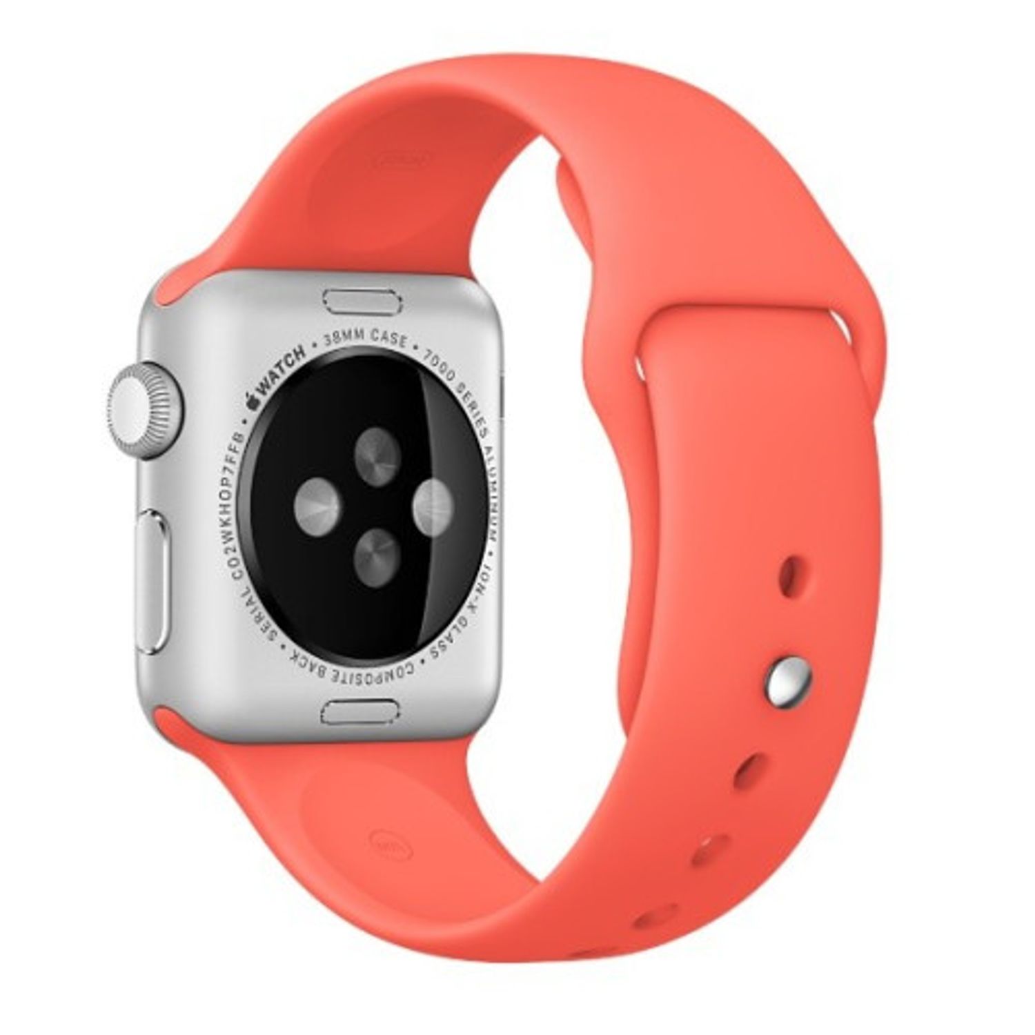 Curea iUni compatibila cu Apple Watch 1/2/3/4/5/6, 38mm, Silicon, Red fotografia produsului