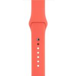 Curea iUni compatibila cu Apple Watch 1/2/3/4/5/6, 38mm, Silicon, Red fotografia produsului View 5 S