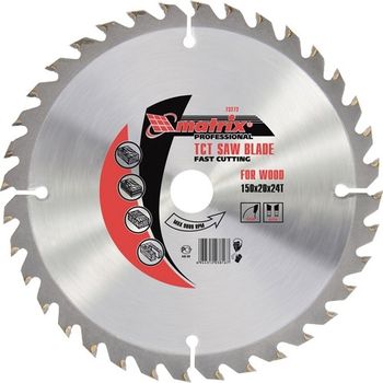 Disc debitare lemn, 190 x 30 mm, 24 dinti// mtx