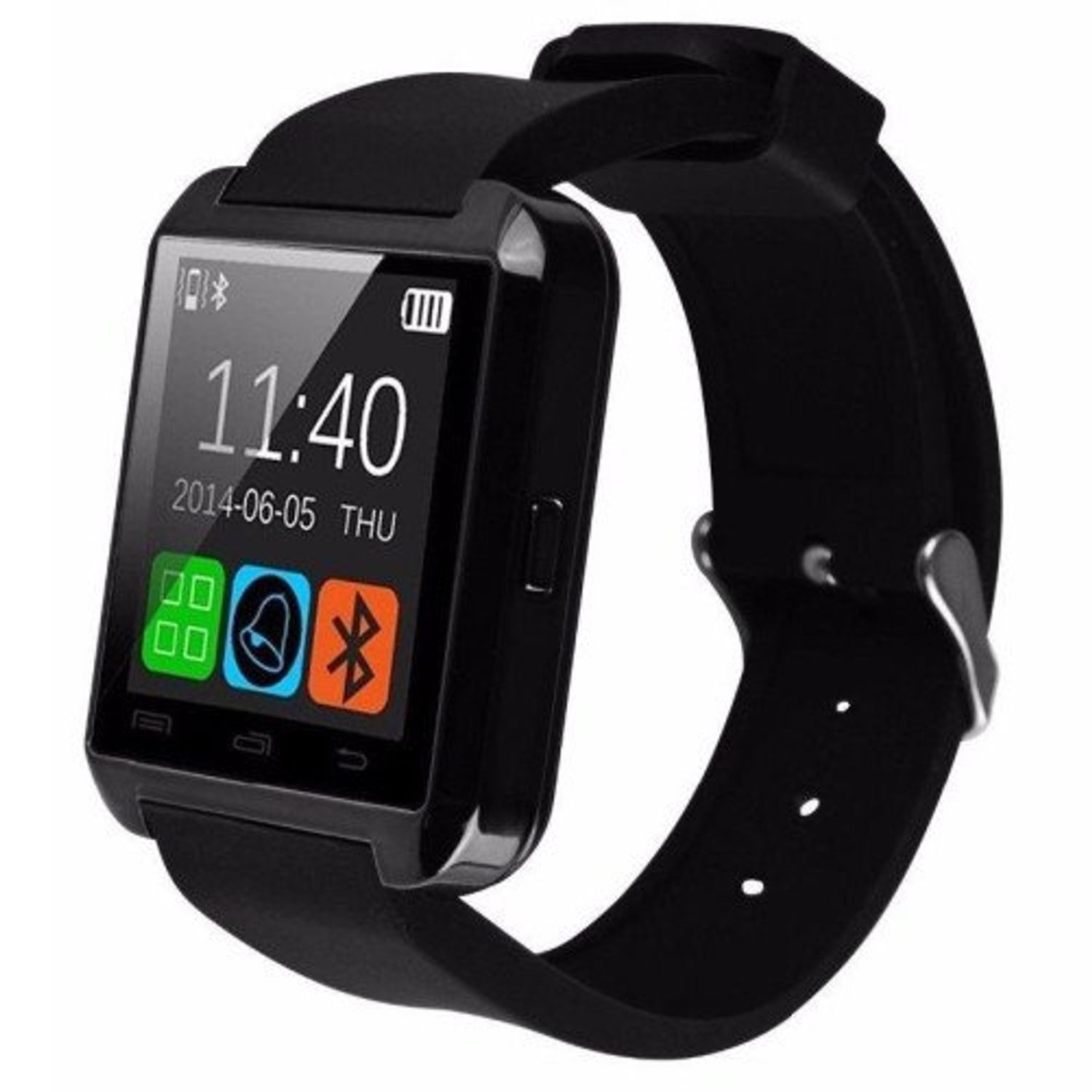 Smartwatch iUni U8+, BT, LCD 1.44 inch, Notificari, Negru fotografia produsului View 2 L