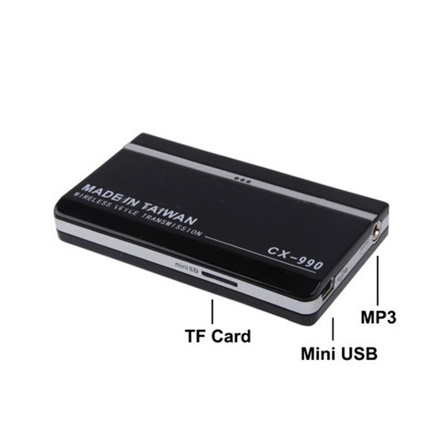 Microfon Spion Wireless iUni CX-990 fotografia produsului View 3 L