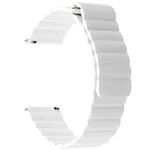 Curea piele Smartwatch Samsung Gear S3, iUni 22 mm White Leather Loop fotografia produsului View 2 S