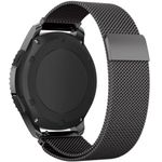 Curea ceas Smartwatch Samsung Gear S2 Black Milanese Loop, iUni 20 mm Otel Inoxidabil fotografia produsului