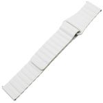Curea piele Smartwatch Samsung Gear S2, iUni 20 mm White Leather Loop fotografia produsului View 3 S