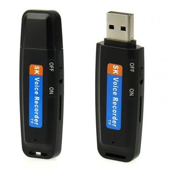 Iuni - stick usb mtk99, reportofon integrat, inregistrare audio, black