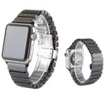 Curea iUni compatibila cu Apple Watch 1/2/3/4/5/6, 40mm, Ceramic Belt, Black fotografia produsului View 2 S