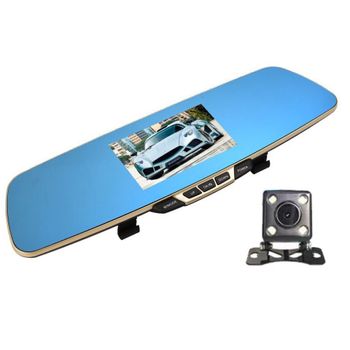 Camera auto iuni dash b600 oglinda, dual cam, full hd, lcd 4.3 inch, foto, playback