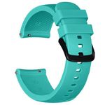 Curea ceas Smartwatch Samsung Gear S2, iUni 20 mm Silicon Light Blue fotografia produsului