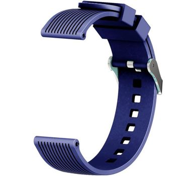 Curea ceas Smartwatch Samsung Gear S2, iUni 20 mm Silicon Sport Dark Blue elefant.ro