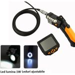 Camera Endoscop Inspectie Auto iUni EED08D, cu display de 3.5 inch, cablu 1m fotografia produsului View 3 S