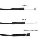 Camera Endoscop Inspectie Auto iUni M2, lungime 2 m, rezistenta la apa, vedere la 90 de grade, Android si PC fotografia produsului View 2 S