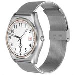 Ceas Smartwatch iUni N3 Plus, BT, 1.3 Inch, IOS si Android, Silver fotografia produsului