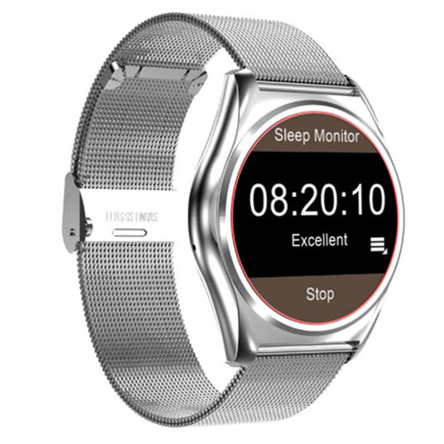 Ceas Smartwatch iUni N3 Plus, BT, 1.3 Inch, IOS si Android, Silver fotografia produsului View 2 L