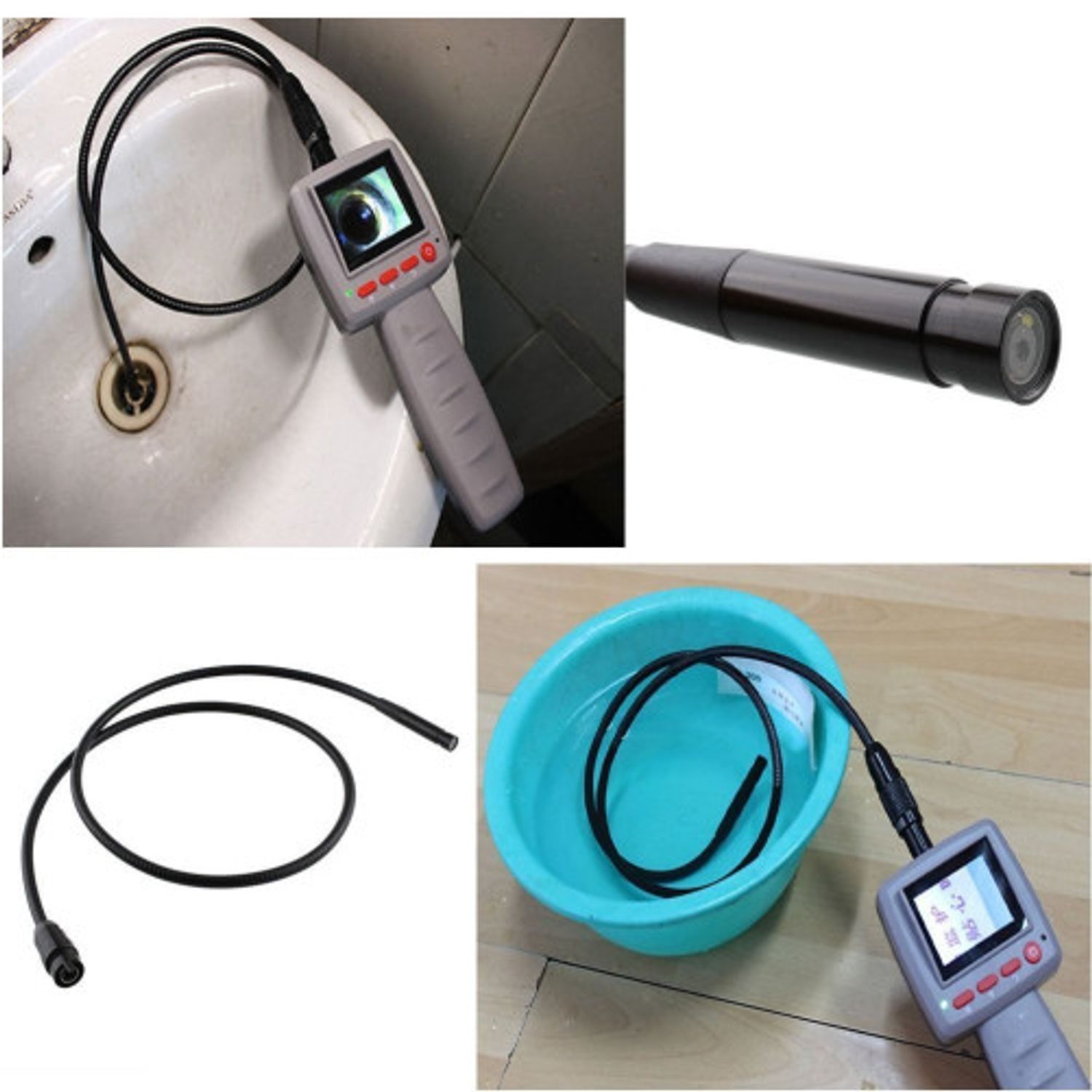 Camera Endoscop Inspectie Auto iUni ED99D, 2.4 inch LCD Display fotografia produsului View 5 L