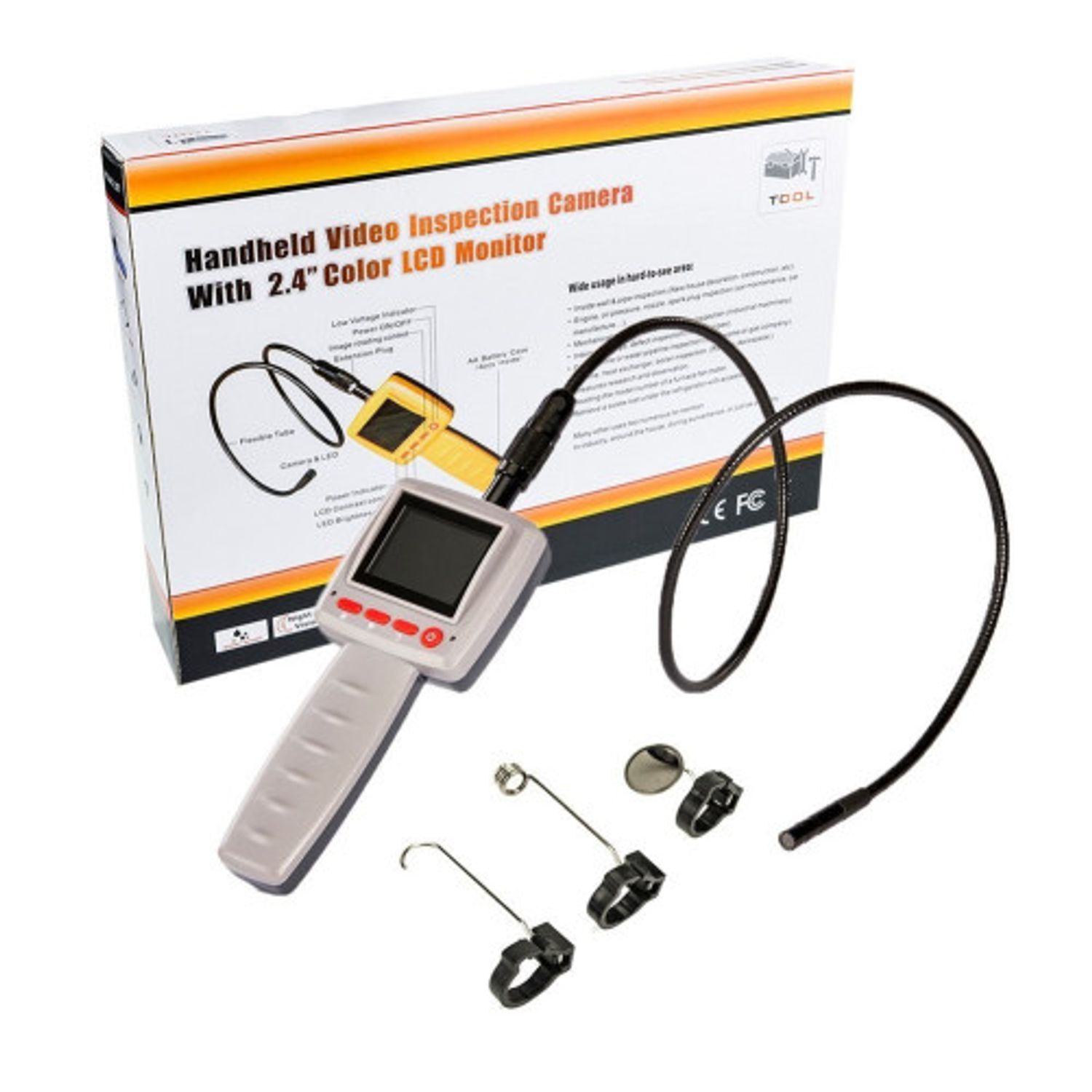 Camera Endoscop Inspectie Auto iUni ED99D, 2.4 inch LCD Display fotografia produsului View 4 L