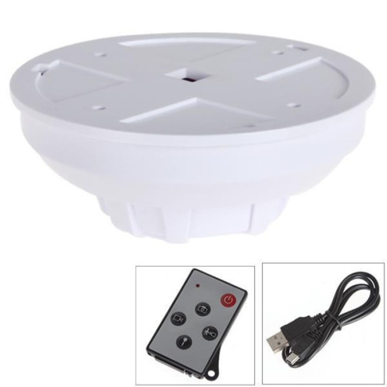 Detector de fum cu Camera Spion iUni D150, Detectie de miscare, Night Vision fotografia produsului View 3 L