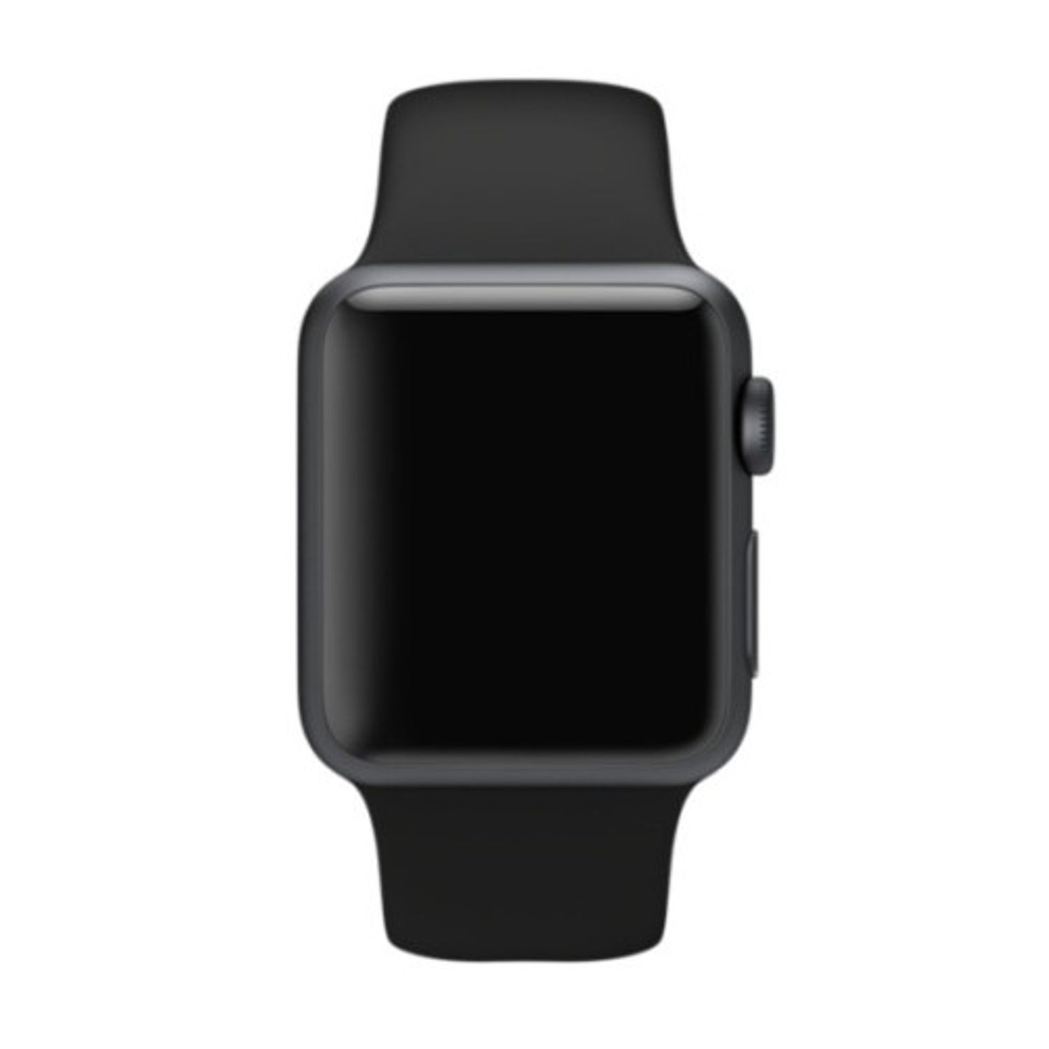 Curea iUni compatibila cu Apple Watch 1/2/3/4/5/6, 42mm, Silicon, Black fotografia produsului View 4 L