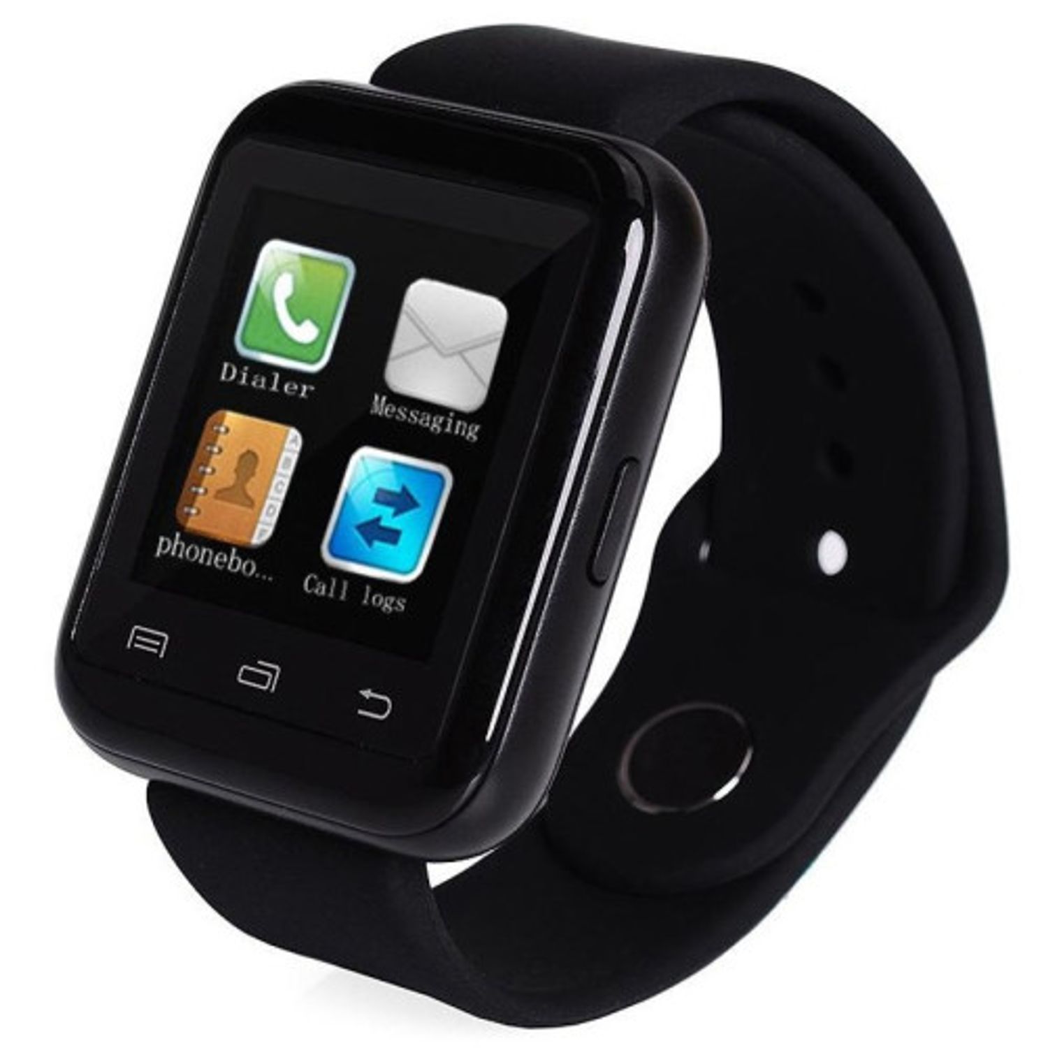 Smartwatch iUni U900i Plus, Bluetooth, LCD 1.44 Inch, Negru fotografia produsului