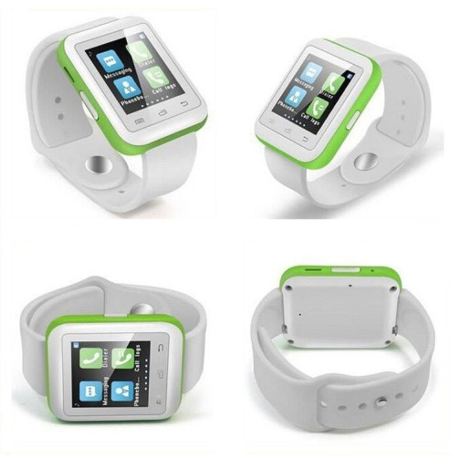 Smartwatch iUni U900i Plus, Bluetooth, LCD 1.44 Inch, Verde fotografia produsului View 2 L