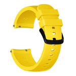 iUni - Curea ceas Smartwatch Samsung Gear S2, 20 mm Silicon Yellow fotografia produsului