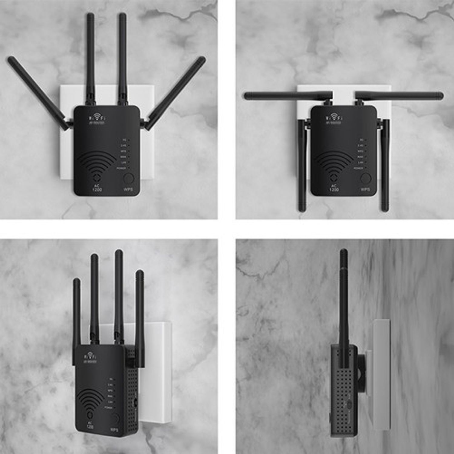 Amplificator Semnal Wireless iUni Wi1, 5G, 1200Mbps fotografia produsului View 3 L