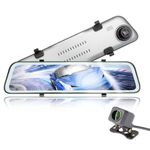 Camera Auto Dubla Oglinda iUni Dash M12, 2K, Display Touchscreen 11.6 inch, Night Vision, Detectia miscarii fotografia produsului