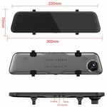 Camera Auto Dubla Oglinda iUni Dash M12, 2K, Display Touchscreen 11.6 inch, Night Vision, Detectia miscarii fotografia produsului View 4 S