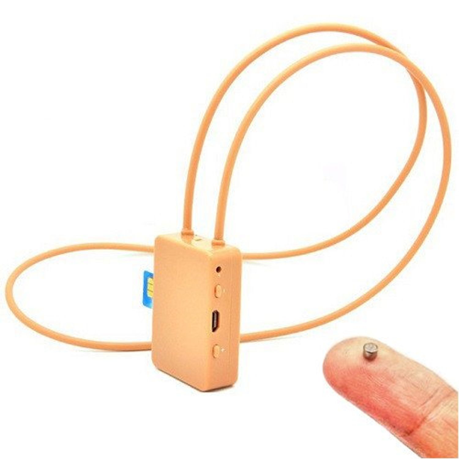 Colier GSM iUni C3, casca cu microvibratii nedetectabila fotografia produsului