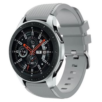 iUni - Curea ceas Smartwatch Samsung Gear S3, 22 mm Silicon Grey