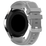 iUni - Curea ceas Smartwatch Samsung Gear S3, 22 mm Silicon Grey fotografia produsului View 2 S